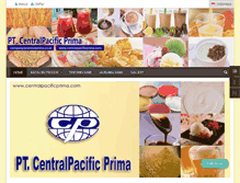 Tablet Screenshot of centralpacificprima.com